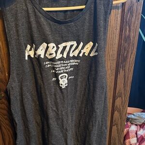 Next Level Apparel Gray Tank Top